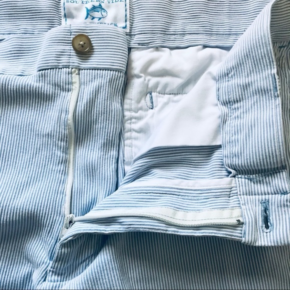 Souther Tide The Skip Jack Pompeii Blue Shorts - Picture 3 of 7